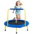 Produktbild: VEVOR Trampolin Gartentrampolin 810x920x920 mm, Klappabrer Trampolin Mini 60 kg Gewichtstragfähigkeit Fitness Trampolin, Kindertrampolin Kleinkind