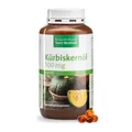 Produktbild: Kürbiskernöl Kapseln | Blase & Prostata | Ölkürbis | 400 Stk à 500mg | 69,85€/kg
