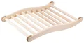 Produktbild: HOFMEISTER® Sauna Rückenlehne, 51 cm, Linden-Holz für hohe Temperaturen, ergonomisch geformt, rutschfeste Kork Stopper, EU Handfertigung, Rückenstütze & Kopfstütze zum Relaxen