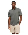 Produktbild: SELETED Homme Herren SLHFAVE Zip SS Polo Poloshirt, Agave Green, L