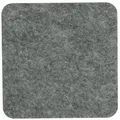 Produktbild: BIASTO Getränkeuntersetzer Eckiger Filz-Untersetzer, quadratisch 20x20cm, Mittelgrau meliert, Zubehör für Gläser, Vasen, Tassen, Teller, Tische, Gläser, Weingläser, Cocktails, Flaschen, Schalen, Tischdeko