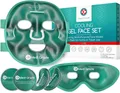 Produktbild: Kühlmaske für Gesicht und Augen von Medi Grade inkl. Tasche und Zubehör