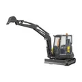 Produktbild: BRUDER 02465 Volvo Kompaktbagger ECR40-1:16 Baufahrzeug, Spielzeug