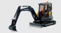 Produktbild: Bruder 02465 Volvo Kompaktbagger ECR40 - Minibagger -
