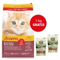 Produktbild: JOSERA Kätzchen 10+1kg + WILD FARM Katzenleckerlis 2x50g