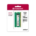 Produktbild: Transcend DDR4 DRAM Module (JetRam) 3200 Mbps 16GB (JM3200HSB-16G) 16GB_SODIMM(1