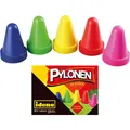 Produktbild: Idena Pylonen 8x7cm 5 Farben 25er (40622)