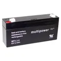 Produktbild: Multipower MP3,3 - 6 (1 Stk., Gerätespezifisch, 3300 mAh) (MP3,3-6)