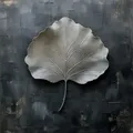Produktbild: Euroart Metallbild Shimmering Leaves V, Mehrfarbig, Metall, quadratisch, 30x30x2 cm, einfache und schnelle Anbringung, Bilder und Zubehör, Wandbilder, Metallbilder
