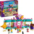 Produktbild: LEGO Friends Heartlake City Süßwarenladen, Spielset für Mädchen ab 6 Jahren, Rollenspiele mit 2 Mini Puppen, Spielzeug mit Mikro-Spielfigur und einer Katze 42649
