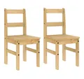 Produktbild: vidaXL Esszimmerstuhl Essstühle 2 Stk. Panama 40x46x90 cm Massivholz Kiefer (1 St)