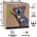 Produktbild: Lifeney Kinder Aufbewahrungsbox Koala dunkel Kinderzimmer Spielzeugbox/-kiste