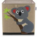 Produktbild: Lifeney Kinder Aufbewahrungsbox Koala dunkel Kinderzimmer Spielzeugbox/-kiste