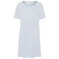 Produktbild: Hanro Nachthemd Cotton Deluxe, Kurzarm 90cm (1-tlg) blau M
