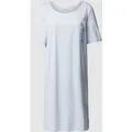 Produktbild: Hanro Nachthemd mit Brusttasche in Hellblau, Größe M