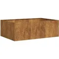 Produktbild: vidaXL Pflanzkübel Rostig 120x80x40 cm Wetterfester Stahl 860751