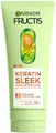 Produktbild: Garnier Fructis Keratin Sleek Shampoo, Keratin-Sleek Komplex mit Arganöl, Conditioner, stärkt brüchige Haarpartien, für intensive Kraft und Geschmeidigkeit, für trockenes Haar, 6x200ml