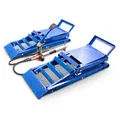 Produktbild: Bituxx Auffahrrampe PKW Hydraulik Auffahrheber Blau (Set, MS-17208)
