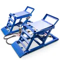 Produktbild: 2 Stück Hydraulik Auffahrrampen Radheber Höhenverstellbar Wartungsrampe BITUXX