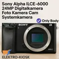 Produktbild: 📸 Sony Alpha ILCE-6000 24MP Digitalkamera Foto Kamera  Systemkamera ✅ Only Body