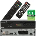 Produktbild: Zehnder HX 2200 Sat Receiver + Senioren Fernbedienung, mit PVR Aufnahmefunktion, HD fähig, Full HD HDMI, Digital TV Sat-Receiver für Satellitensc...