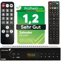 Produktbild: [ Test SEHR GUT, Note 1.2 *] Zehnder HX 2200 Sat Receiver + Senioren Fernbedienung, mit PVR Aufnahmefunktion, HD fähig, Full HD HDMI, Digital TV Sat-Receiver für Satellitenschüssel Satelliten
