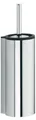 Produktbild: Keuco WC-Bürstengarnitur Plan 14964 Edelstahl mit Kunststoff-Einsatz schwarz