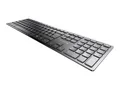 Produktbild: Cherry KW 9100 SLIM - Tastatur - kabellos - 2.4 GHz, Bluetooth 4.0