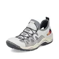 Produktbild: Rieker Damen Low-Top Sneaker L0539, Frauen Halbschuhe, lose Einlage,straßenschuhe,Strassenschuhe,Sportschuhe,Freizeitschuhe,grau (40),36 EU / 3.5 UK