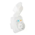 Produktbild: FI-Steckdose Fehlerstromsteckdose 230V 16A 30mA IP44 RSDFI
