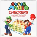 Produktbild: Goliath Super Mario Dame Spiel, Klassisches Gesellschaftsspiel für Kinder ab 6 Jahren mit Nintendo-Figuren, Taktisches Checkers Spiel mit Mario und Luigi - 2 Spieler