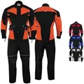 Produktbild: German Wear Motorradkombi GW302K (Spar-Set, 2-tlg., mit Protektoren, Motorradjacke & Motorradhose) 2-teiler Motorradjacke + Motorradhose orange|schwarz 62/5XL