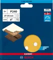 Produktbild: Bosch Expert Schleifpapier C470 125mm mit 8 Löcher K240 5er VE 2608900809