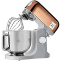 Produktbild: Kenwood kMix Editions KMX760GD Küchenmaschine, 5 l Edelstahl Schüssel, Safe-Use-Sicherheitssystem, Metallgehäuse, 1000 Watt, inkl. 3-Teiligem Patisserie-Set und Spritzschutz, Rosé Gold