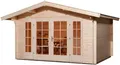 Produktbild: weka Gartenhaus Weekendhaus 137 Gr.2, 45 mm, natur, BxT: 460x454 cm