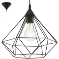 Produktbild: Eglo - Hängeleuchte 32,5 cm x h 110 cm Metalltarbes schwarz 220-240 v IP20 Tarbes