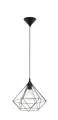 Produktbild: EGLO Pendelleuchte TARBES DH 32.50x110 cm schwarz Hängelampe Hängeleuchte