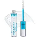 Produktbild: essence lash & brow gel mascara – Transparente Wimperntusche mit Gel-Textur – Fixiert & pflegt – Vegane Kosmetik ohne Parfum – 9 ml