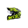 Produktbild: O'NEAL | Motorradhelm | Enduro Motorrad | Ventilationsöffnungen für maximalen Luftstrom & Kühlung, ABS-Schale, integrierte Sonnenblende | Sierra Helmet R V.22 | Erwachsene | Neon-Gelb Schwarz | S