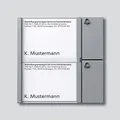 Produktbild: Siedle BTM 650-02 SM Bus-Tasten-Modul in Silber-Metallic