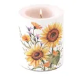 Produktbild: Ambiente® Papierserviette Kerze medium – Candle medium – Format: Ø 10 cm x 10 cm – Brenndauer