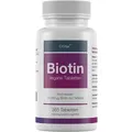 Produktbild: Biotin für Haare, Haut und Fingernägel hochdosiert von EXVital, 365 Tabletten