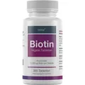 Produktbild: Biotin für Haare, Haut und Fingernägel hochdosiert von EXVital, 365 Tabletten