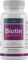 Produktbild: Biotin Tabletten 10.000 µg für Haare, Haut und Fingernägel Tabletten, 91,25 g