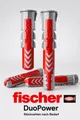 Produktbild: Angebot alle Varianten Fischer Dübel DUOPOWER kurz und lang 5, 6, 8, 10, 12, 14