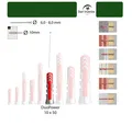 Produktbild: fischer Dübel DuoPower kurz und lang 5, 6, 8, 10, 12, 14