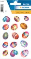 Produktbild: HERMA 3672 Aufkleber Ostereier Glitzer Bunt klein, 30 Stück, Ostern Sticker mit Ostermotiven, Happy Easter Etiketten für Ostergeschenke Osterdeko Scrapbooking Dekoration Geschenk Briefe DIY Basteln
