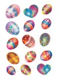 Produktbild: HERMA 3672 10x Sticker DECOR Ostereier, beglimmert
