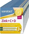 Produktbild: SANOTACT Zink+C+D Lutschtabletten 20 St