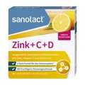 Produktbild: sanotact Zink + C + D Lutschtabletten 20 Stk, 34 g